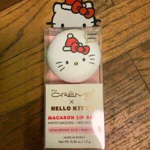 Hello Kitty White and Red Macaron Lip Balm